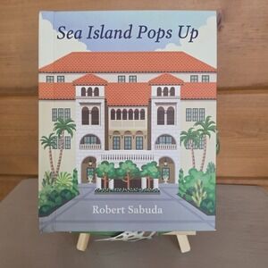 Sea Island Pops Up Book Robert Sabuda 2016 Georgia 9780692592410 Signed *read*